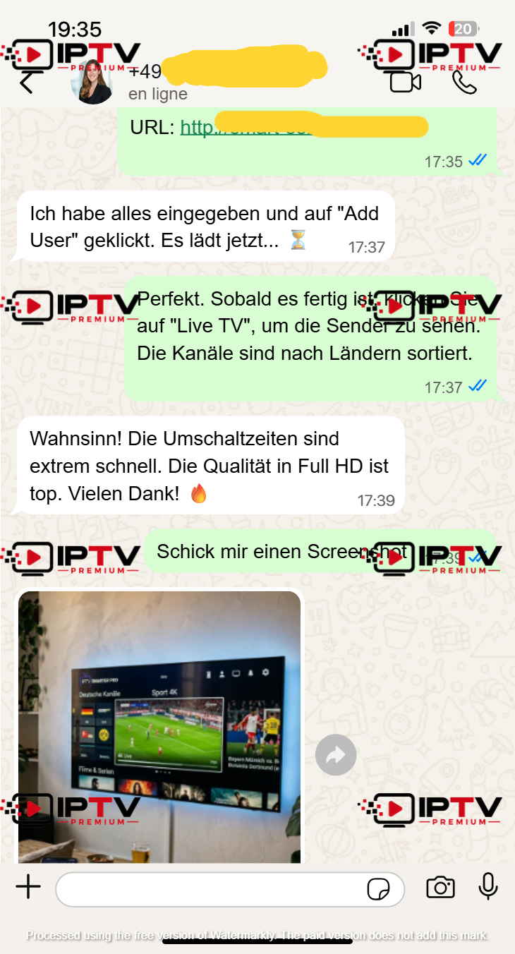 Anonymisierter WhatsApp Support Screenshot 06